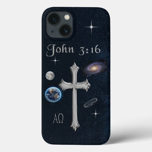 John 3:16 Case-Mate iPhone hülle (Rückseite)