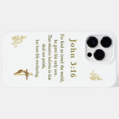 John 3:16 Case-Mate iPhone hülle (Rückseite (Horizontal))