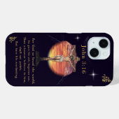 John 3:16 Case-Mate iPhone hülle (Rückseite (Horizontal))