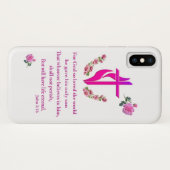 John 3:16 Case-Mate iPhone hülle (Rückseite (Horizontal))