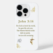 John 3:16 Case-Mate iPhone hülle (Rückseite)