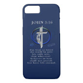 John 3:16 Case-Mate iPhone hülle (Rückseite)