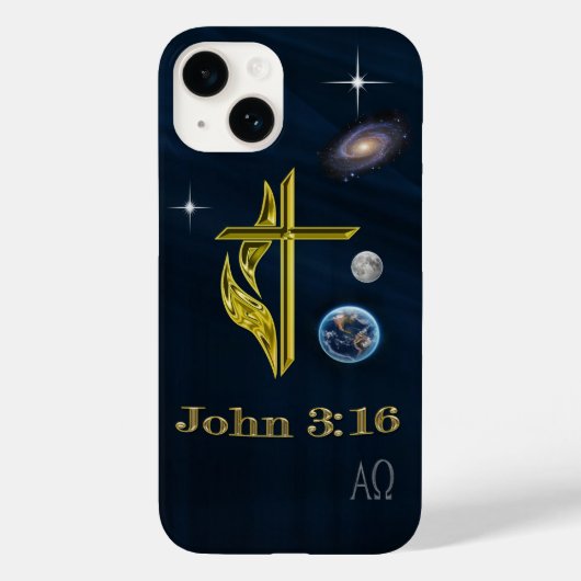 John 3:16 Case-Mate iPhone hülle (Rückseite)