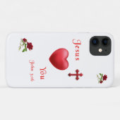 John 3:16 Case-Mate iPhone hülle (Rückseite (Horizontal))
