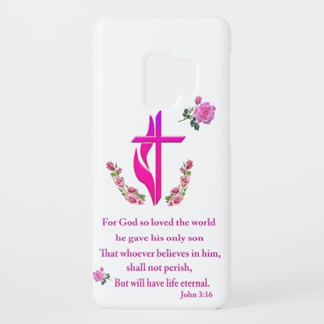 John 3:16 Case-Mate samsung galaxy hülle (Rückseite)