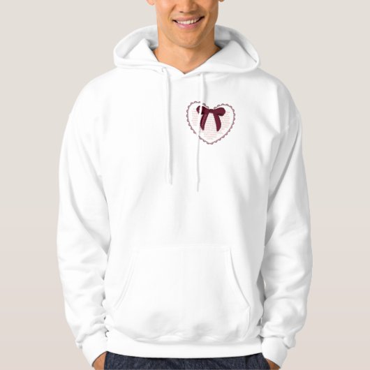 John 3:16 - Christian Valentine Hoodie (Vorderseite)