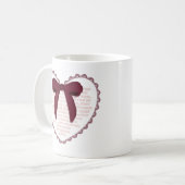 John 3:16 - Christian Valentine Kaffeetasse (Vorderseite Links)
