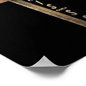 John 3_16 Christlich Cross Bible Poster (Ecke)