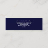 John-3:16 - christlich mini visitenkarte (Rückseite)