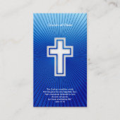 John-3:16 - christlich visitenkarte (Vorderseite)