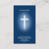 John 3:16 - Christlich Visitenkarte (Vorderseite)