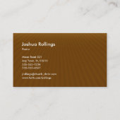 John-3:16 - christlich visitenkarte (Rückseite)