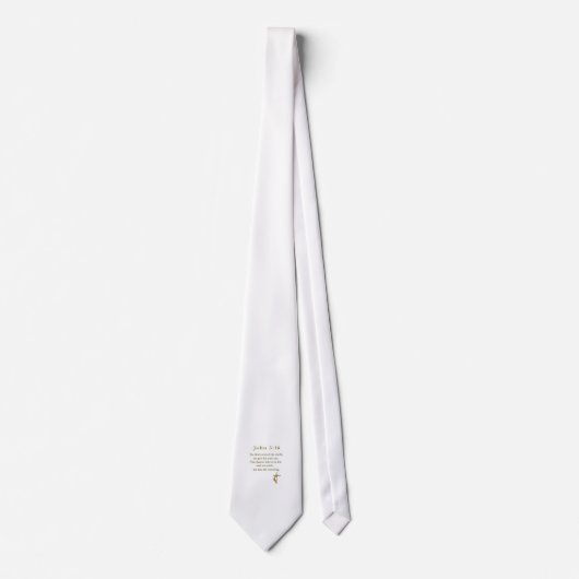 John 3:16 christliche Geschenke Krawatte (Vorderseite)