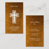 John-3:16 - christliche Goldgeschäfts-Karte Visitenkarte (Vorne/Hinten)