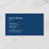 John 3:16 - Christliche Visitenkarte (Rückseite)