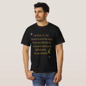 John 3:16 Christlicher T - Shirt (Vorne ganz)