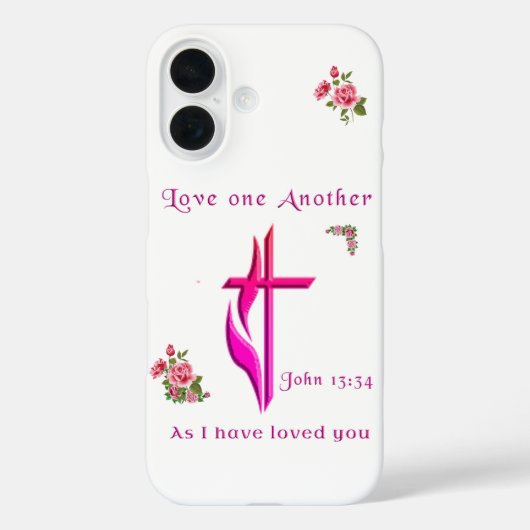 John 3:16 Christliches iPhone 16 Fall Case-Mate iPhone Hülle (Rückseite)