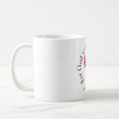 John 3:16 Coquette Pink Bow Cross Kaffeetasse (Links)