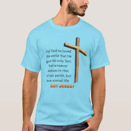 John 3:16 Cross T-Shirt