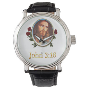 John 3:16  Damenuhren Armbanduhr