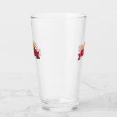 John 3:16 Design Vintag Look Glas (Rechts)
