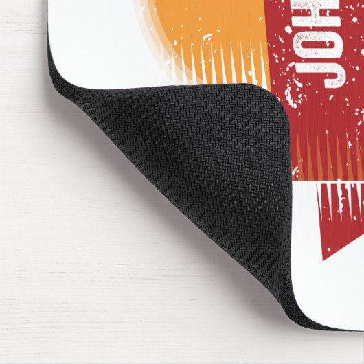 John 3:16 Design Vintag Look Mousepad (Ecke)