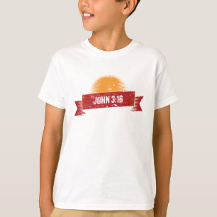 John 3:16 Design Vintag Look T-Shirt