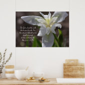 John 3:16 - Die Stärke der Liebe Gottes Poster (Küche)