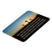 JOHN 3:16 Drei Kreuz-Bibelversen Magnet (Linke Seite)