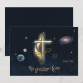 John 3:16 einladung (Vorne/Hinten)