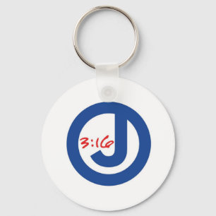 John-3:16 (einzigartiges Logo) Schlüsselanhänger