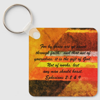 John 3:16 & Ephesians2:8 & 9 Bible-Wahrheit Schlüs Schlüsselanhänger