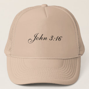 John-3:16 Fernlastfahrer-Hut Truckerkappe