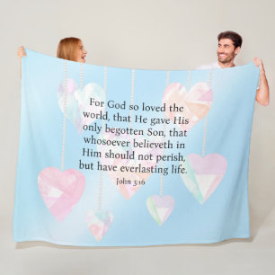 John 3:16 fleecedecke