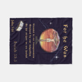 John 3:16 fleecedecke (Vorderseite (Horizontal))