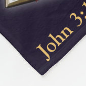 John 3:16 fleecedecke (Ecke)