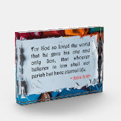 John 3:16 fotoblock (Links)
