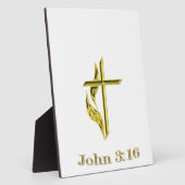 John 3:16 fotoplatte (Seite)