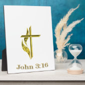 John 3:16 fotoplatte (Seite)