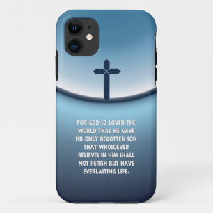 John-3:16 für Gott liebte so die Welt Case-Mate iPhone Hülle