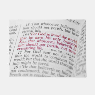 John 3:16 fußmatte