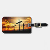John 3:16 gepäckanhänger (Vorderseite horizontal)