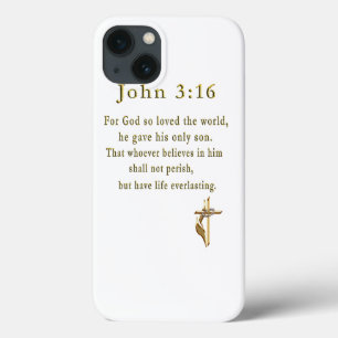 John 3:16 Geschenke iPhone 13 Hülle