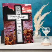 John 3:16 Geschenke Fotoplatte (Seite)