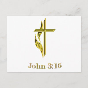 John 3:16 Geschenke Postkarte