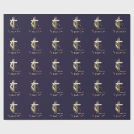 John 3:16 geschenkpapier (Flach)