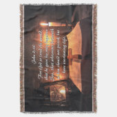 John 3:16 Gott so liebte die Welt, Laterne Decke (Vorderseite Vertikal)