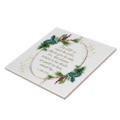 John 3:16 Gott so liebte die Welt Weihnachten Fliese (Seite)