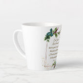 John 3:16 Gott so liebte die Welt Weihnachten Milchtasse (Linke Ecke)