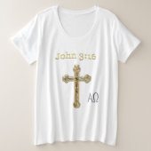 John 3:16 große größe T-Shirt (Design vorne)
